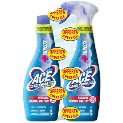 Ace Candeggina Più Fresco Profumo 700 ml + Ricarica - Ace Candeggina Più Fresco Profumo 700 ml + Ricarica -