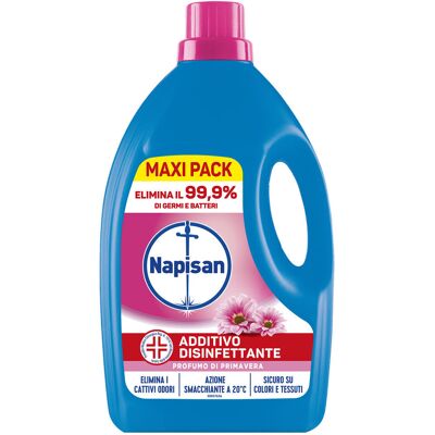 Napisan - Profumo di Primavera - 2.2 L - Additivo disinfettante Napisan - Profumo di Primavera - 2.2 L - Additivo disinfettante