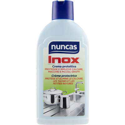 Nuncas - Crema Acciaio Inox 250 ml - Crema detergente Nuncas - Crema Acciaio Inox 250 ml - Crema detergente