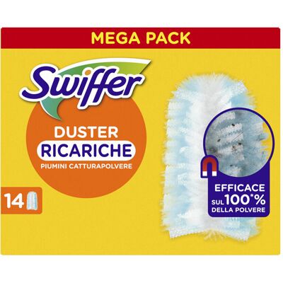 Swiffer Duster Ricariche 14 Piumini - Swiffer Duster Ricariche 14 Piumini -