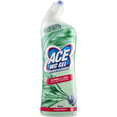 Ace Wc Gel Disincrostante Multi-Getto 750 ml - Ace Wc Gel Disincrostante Multi-Getto 750 ml -