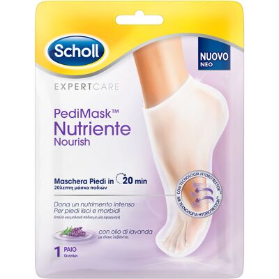 Scholl Pedimask Maschera Piedi Nutriente Olio di Lavanda - Scholl Pedimask Maschera Piedi Nutriente Olio di Lavanda -