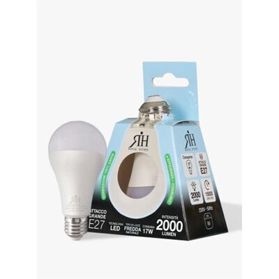Royal Home Lampadina LED Goccia 17W Luce Fredda Classe E - Royal Home Lampadina LED Goccia 17W Luce Fredda Classe E -