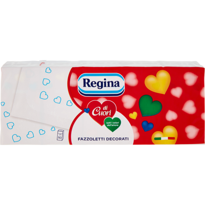 Regina di Cuori Fazzoletti 10 Pacchetti - Regina di Cuori Fazzoletti 10 Pacchetti -