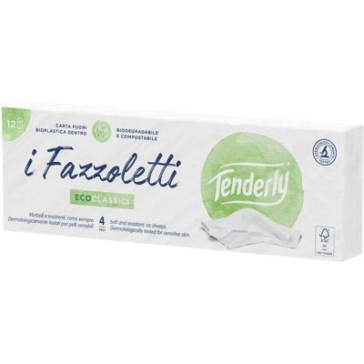 Tenderly Eco Fazzoletti 12 Confezioni - Tenderly Eco Fazzoletti 12 Confezioni -