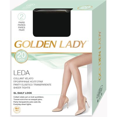 Golden Lady Collant Nero Taglia 3 2 Pezzi - Golden Lady Collant Nero Taglia 3 2 Pezzi -