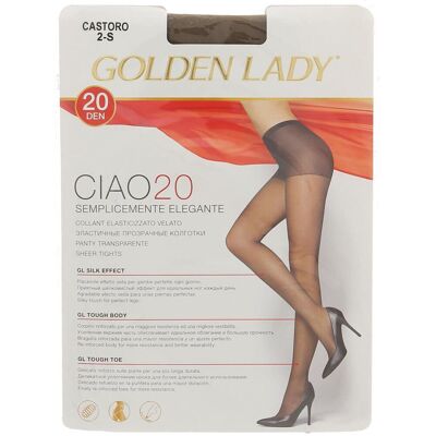 Golden Lady Ciao20 Castoro 20 Denari Taglia 2 - Golden Lady Ciao20 Castoro 20 Denari Taglia 2 -