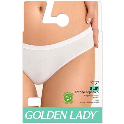 Golden Lady Slip Cotone Bianco Taglia 3-M - Golden Lady Slip Cotone Bianco Taglia 3-M -