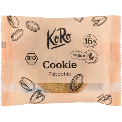 KoRo Vegan Cookie Pistachio Bio 50 g - KoRo Vegan Cookie Pistachio Bio 50 g -