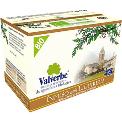 Valverbe Infuso alla Liquirizia 20 Filtri - Valverbe Infuso alla Liquirizia 20 Filtri -