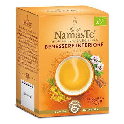 Pompadour Namaste Tisana Benessere Interiore 15 Bustine - Pompadour Namaste Tisana Benessere Interiore 15 Bustine -