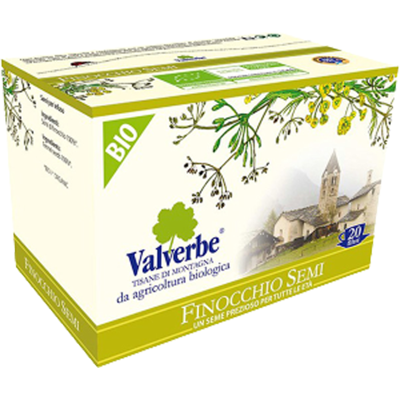 Valverbe Infuso Semi di Finocchio 20 Filtri - Valverbe Infuso Semi di Finocchio 20 Filtri -