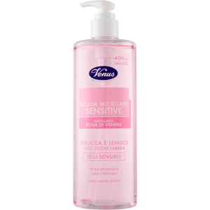 Venus Acqua Micellare Sensitive Pelli Sensibili 400 ml - Venus Acqua Micellare Sensitive Pelli Sensibili 400 ml -
