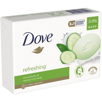 Dove Go Fresh Touch Beauty Cream Cetriolo e Te Verde 90gr 2 Pezzi - Dove Go Fresh Touch Beauty Cream Cetriolo e Te Verde 90gr 2 Pezzi -