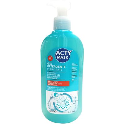 Acty Mask Gel Detergente Purificante Quotidiano 200 ml - Acty Mask Gel Detergente Purificante Quotidiano 200 ml -