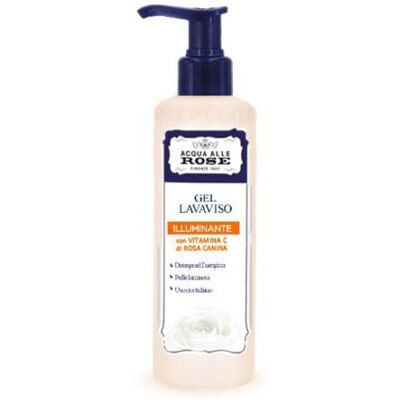 Acqua alle Rose Gel Lavaviso con Vitamina C 200 ml - Acqua alle Rose Gel Lavaviso con Vitamina C 200 ml -