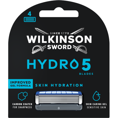 Wilkinson Sword Hydro 5 Skin Hydration 4 Ricariche Lame - Wilkinson Sword Hydro 5 Skin Hydration 4 Ricariche Lame -