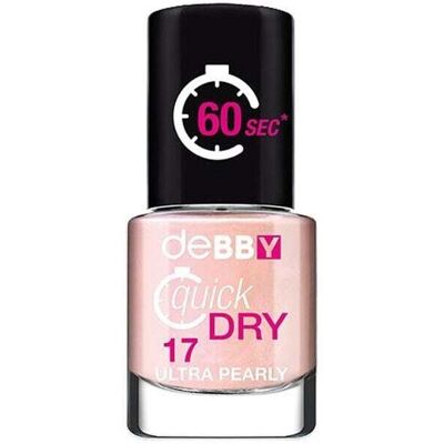 Debby Smalto Quick Dry 017 Pearly Rose - Debby Smalto Quick Dry 017 Pearly Rose -