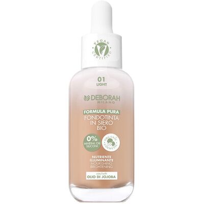 Deborah Formula Pura Fondotinta in Siero Bio N.01 - Deborah Formula Pura Fondotinta in Siero Bio N.01 -