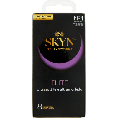 Skin Skyn Elite Preservativi Senza Lattice 8 Pezzi - Skin Skyn Elite Preservativi Senza Lattice 8 Pezzi -