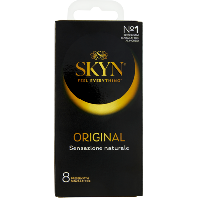 Skin Skyn Original Preservativi Senza Lattice 8 Pezzi - Skin Skyn Original Preservativi Senza Lattice 8 Pezzi -