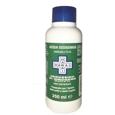 Hawai Acqua Ossigenata 10V 250ml - Hawai Acqua Ossigenata 10V 250ml -