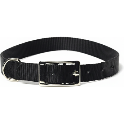 PetUp Collare nylon 18 x 500 mm nero - PetUp Collare nylon 18 x 500 mm nero -