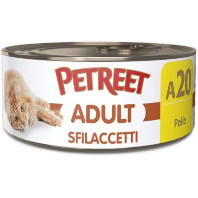 Petreet Sfilaccetti Pollo 70 g - Petreet Sfilaccetti Pollo 70 g -