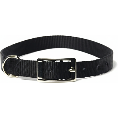 PetUp Collare nylon mm 15 x 450 nero - PetUp Collare nylon mm 15 x 450 nero -
