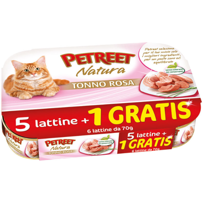 Petreet Tonno Rosa 6x70 g - Petreet Tonno Rosa 6x70 g -