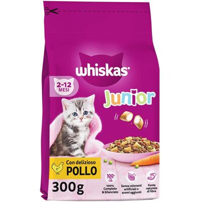Whiskas Junior (2-12 mesi) 300 g - Whiskas Junior (2-12 mesi) 300 g -