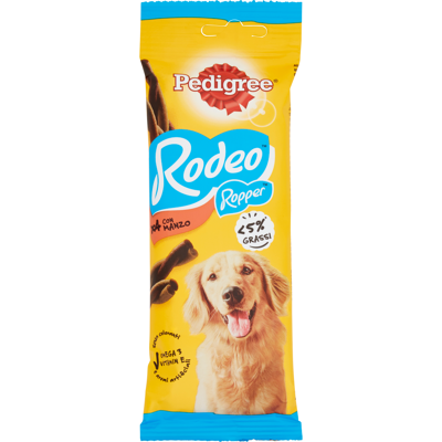 Pedigree Rodeo Ropper Snack Cane con Manzo 4 Pezzi - Pedigree Rodeo Ropper Snack Cane con Manzo 4 Pezzi -