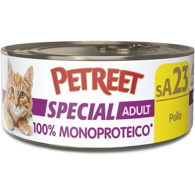 Petreet 100% Monoproteico Pollo 60 g - Petreet 100% Monoproteico Pollo 60 g -