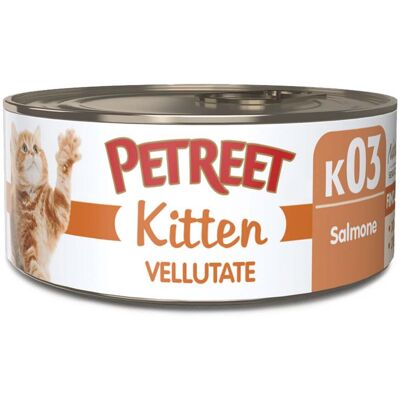 Petreet Natura Vellutate Kitten Salmone 60 g - Petreet Natura Vellutate Kitten Salmone 60 g -