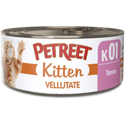 Alimento cremoso al tonno Petreet per gattini Alimento cremoso al tonno Petreet per gattini
