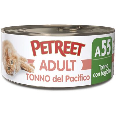 Petreet Tonno del Pacifico con Fagiolini 70 g - Petreet Tonno del Pacifico con Fagiolini 70 g -