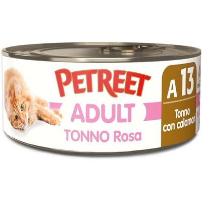 Petreet Tonno Rosa con calamari 70 g - Petreet Tonno Rosa con calamari 70 g -