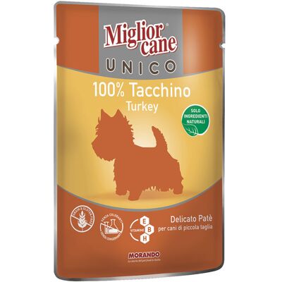 Migliorcane - Unico Dog Adult Mini - Tacchino - Dog Food Migliorcane - Unico Dog Adult Mini - Tacchino - Dog Food