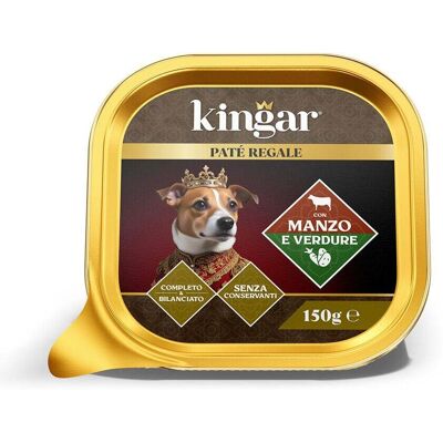 Kingar Patè Regale Manzo e Verdure - Kingar Patè Regale Manzo e Verdure -