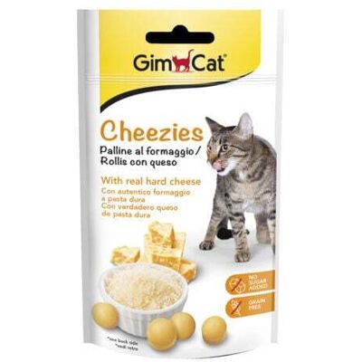 Gimcat Cheezies Palline al Formaggio 50 g - Gimcat Cheezies Palline al Formaggio 50 g -