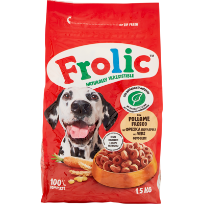Frolic Dog con Pollame fresco 1,5kg - Frolic Dog con Pollame fresco 1,5kg -