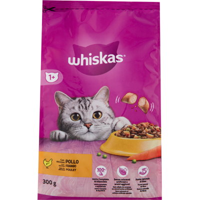 Whiskas Crocchette con Delizioso Pollo 300 g - Whiskas Crocchette con Delizioso Pollo 300 g -
