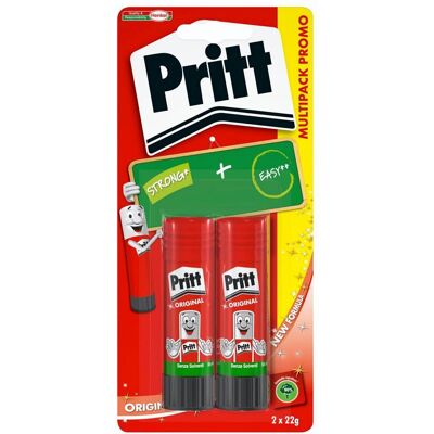 Pritt Colla Stick 2 Pezzi - Pritt Colla Stick 2 Pezzi -