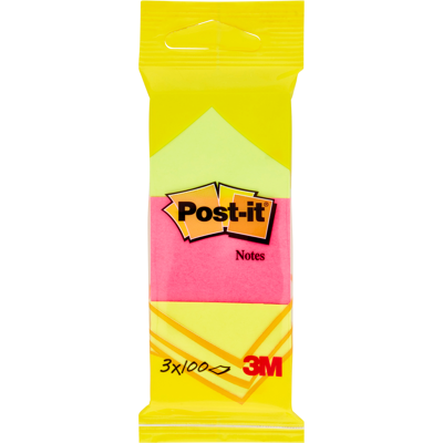 Post-It Mini Foglietti Colori Neon - Post-It Mini Foglietti Colori Neon -