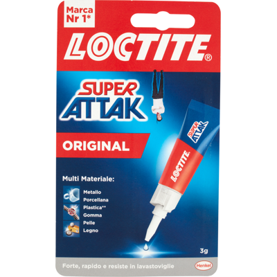 Loctite Attak Original Plus 3g - Loctite Attak Original Plus 3g -