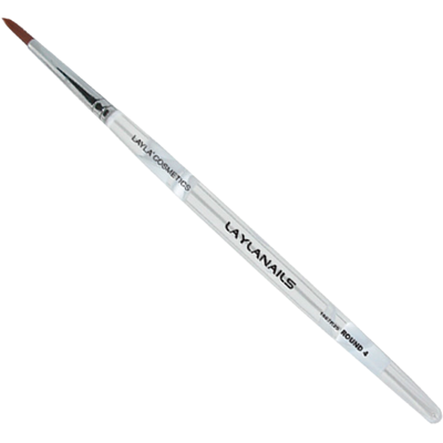 Pennello rotondo Layla 4 - Setole sintetiche Pennello rotondo Layla 4 - Setole sintetiche