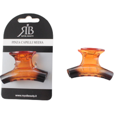 Royal Beauty Pinza Capelli Tartaruga 6 Cm - Royal Beauty Pinza Capelli Tartaruga 6 Cm -