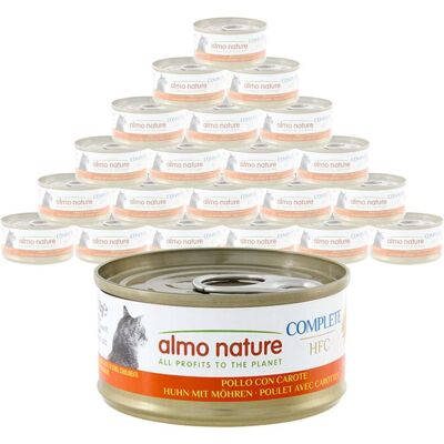 Almo Nature HFC Complete Cat Pollo con Carote 70 gr Almo Nature HFC Complete Cat Pollo con Carote 70 gr