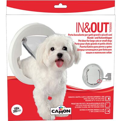 Camon Porta Basculante IN&OUT; 185x205 mm bianca Camon Porta Basculante IN&OUT; 185x205 mm bianca