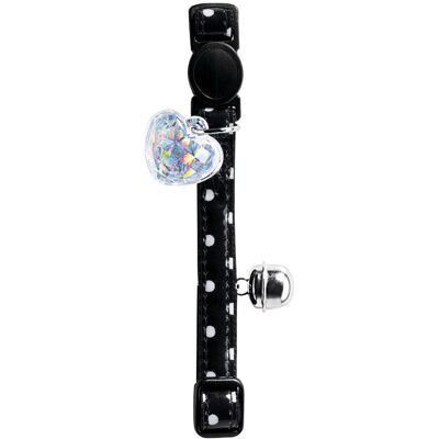 Hunter Collare Glossy Dots nero Hunter Collare Glossy Dots nero